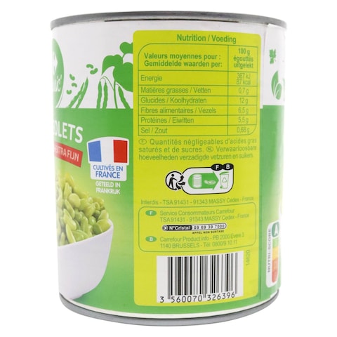 Carrefour Extra Fine Beans 800g
