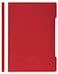 MODEST PLASTIC FILE A4 CLEAR VIEW 2570 MOD T6 RED50PCS