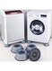 Wtrtr 8-Piece Washer Dryer Anti Vibration Pads With Suction Cup Feet