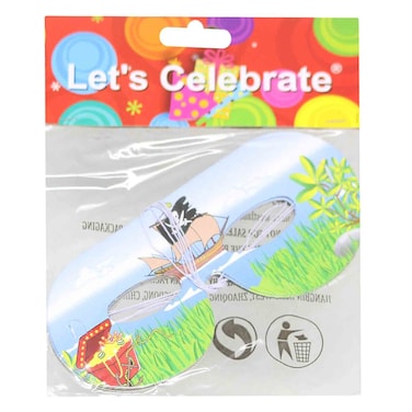 Let&#39;s Celebrate 33064 Pirate Design Mask 1 Piece