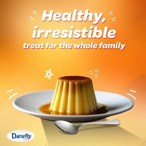 Danette Cream Caramel Dessert 80g Pack of 8