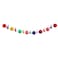 Bright Coloured Honeycomb &amp; Tassel Garland 2M