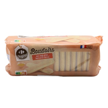 Carrefour Les Boudoirs Dried Lady Finger Biscuits 400g
