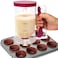 Manual Cake Batter Dispenser Cupcake Pancake Waffles Measuring Cup Kitchen Baking Heat Resistant Plastic Tool 900mL
