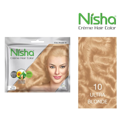 NISHA HAIR COLOR ULT BLONDE 40ML