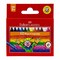 FABER CASTEL WAX CRAYON 12COL 75MM