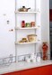 New 1859 4 Tier Kitchen Bathroom Storage Shower Caddy Shelf Shelves Adjustable Height   Rectangular Large Space Plastic Commode Shelves Rack
