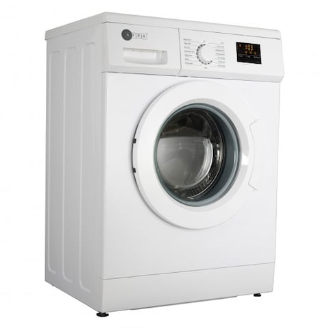 AFRA Fully Automatic Front Load Washing Machine 7KG, 1200 RPM, 15 Programs, White, LED Display, G-MARK, ESMA, ROHS, And CB Certified, 2 Years Warranty