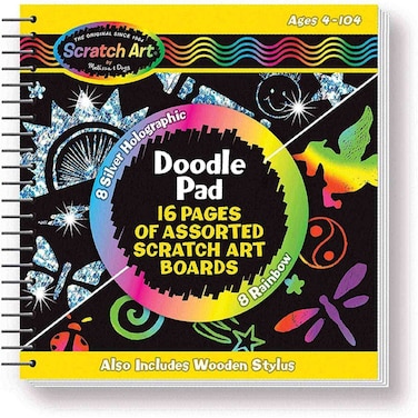 Melissa Doug Scratch Art Doodle Pad