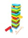 Child Toy Wooden Fun Domino Tower Game Playset