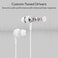 Hi-Res Noise Isolation Wired Earphones with Microphone