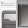 Spigen Laptop Sleeve Valentinus S 13 14 inch, compatible with MacBook Pro, Built in Magnetic Flap with [Foldable Stand] Leather Laptop Case, Laptop Pouch Bag - City Gray