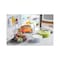 Pyrex Rectangular Dish With Plastic Lid - 0.8 Liter - Blue