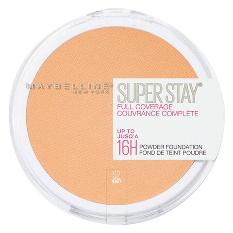 Maybelline New York Superstay Full Coverage Foundation Powder 52 Honey