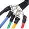 Beauenty 11Pcs Latex Resistance Bands Fitness Exercise Tube Rope Set Yoga ABS P90X Workout
