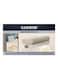 Generic Memory Foam Contour Pillow White 61X36X12.5Centimeter