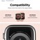 Elago Duo for Apple Watch Series 8/7 (45mm), Series 6/SE/5/4 (44mm) cover case - Clear Rose Gold