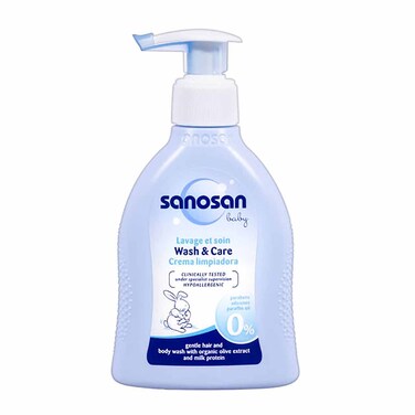 Sanosan Baby Wash &amp; Care - 200 ml