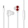 Promate stereo earphone maroon