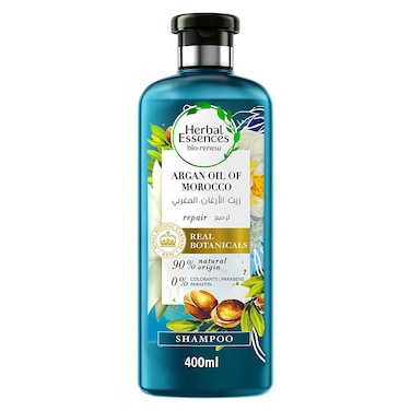 هيربل اسنسز بايو رينيو شامبو للشعر بزيت الأرجان المغربي - 400 مل