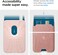Spigen Urban Fit (MagFit) Magnetic Wallet Card Holder [3 cards] for MagSafe compatible with iPhone 15 Pro Max / 15 Pro / 15 Plus / 15 / iPhone 14/13/12 series - Rose Gold