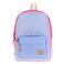 Kaukko Colourful 3 Colours Backpack Bag Pink and Blue 18cm