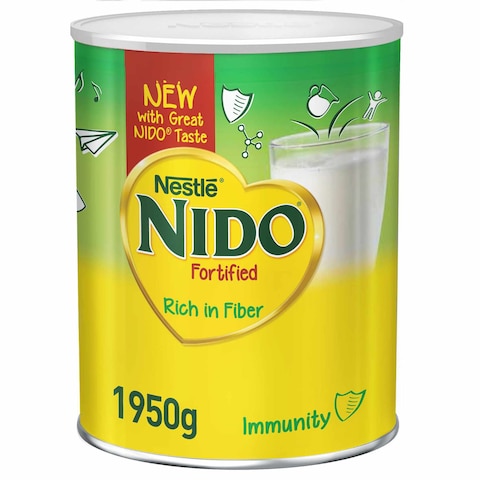 Nestle Nido Fortified Milk Powder Rich In Fiber Tin 1950g