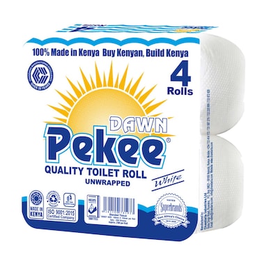 Dawn Pekee Unwrapped Toilet Roll 4 Pack