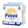 Dawn Pekee Unwrapped Toilet Roll 4 Pack