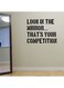 Spoil Your Wall Gym Quote Design Wall Decals Black 70x60cm