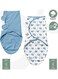Moon Organic Swaddle Pack Of 2