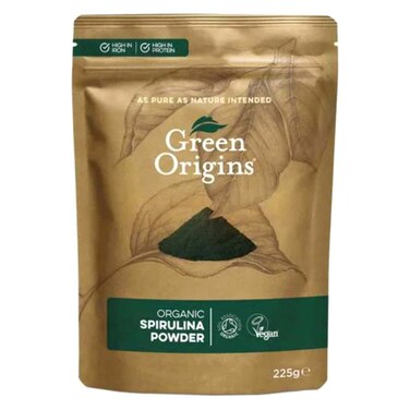 Buy Green Origins Organic Spirulina Powder 225g Online | Carrefour UAE