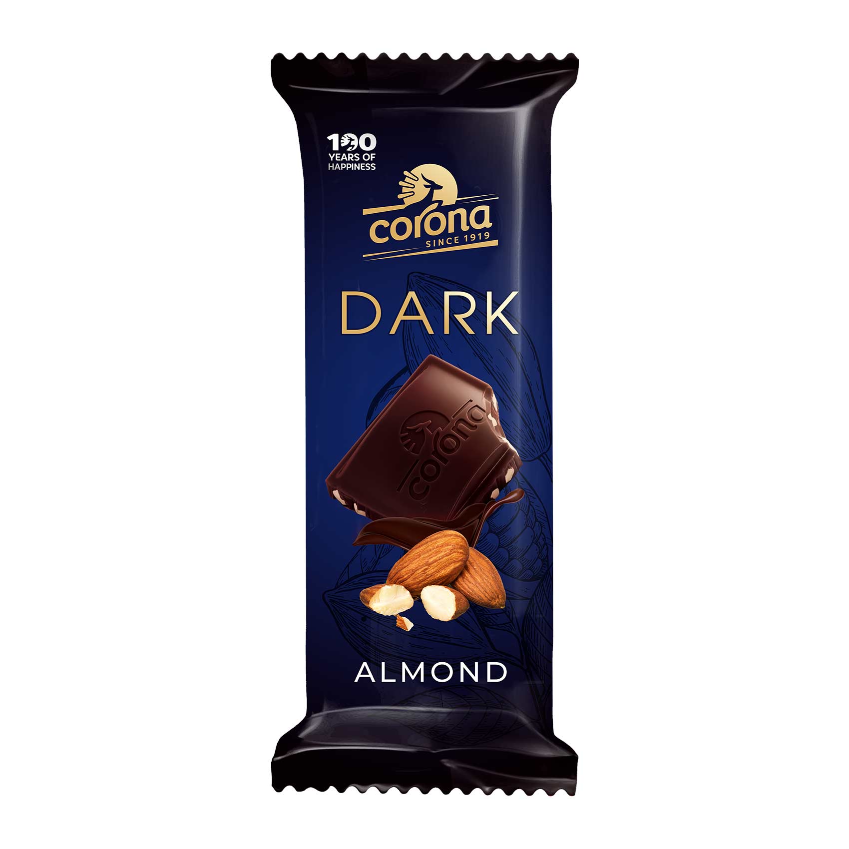 Corona Dark Almond - 6 Pieces