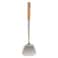Zebra Stainless Steel Turner Wooden Handle Large