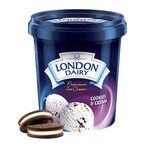 Buy London Dairy Ice Cream Cookie And Cream 125ml in UAE