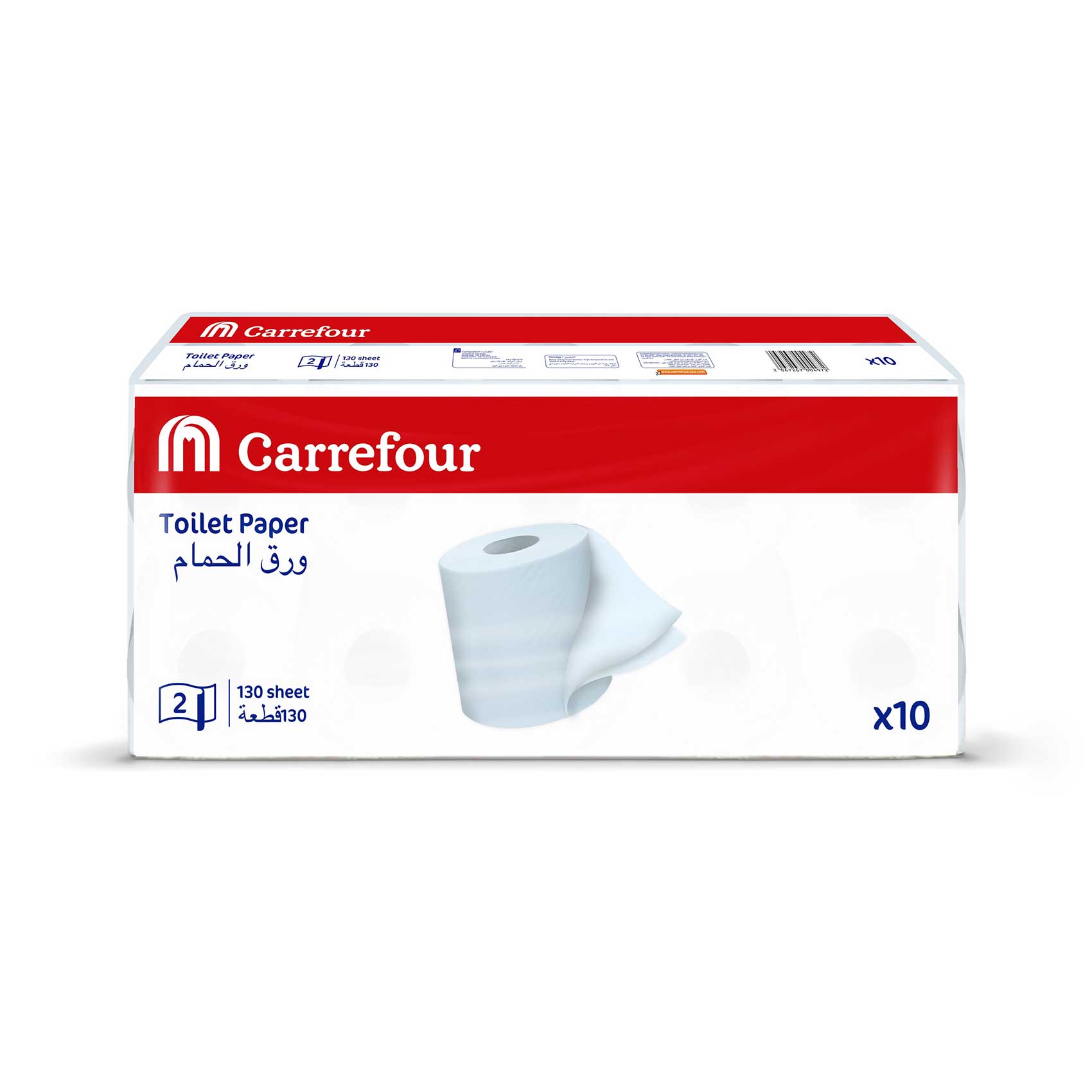 Carrefour Toilet Roll White