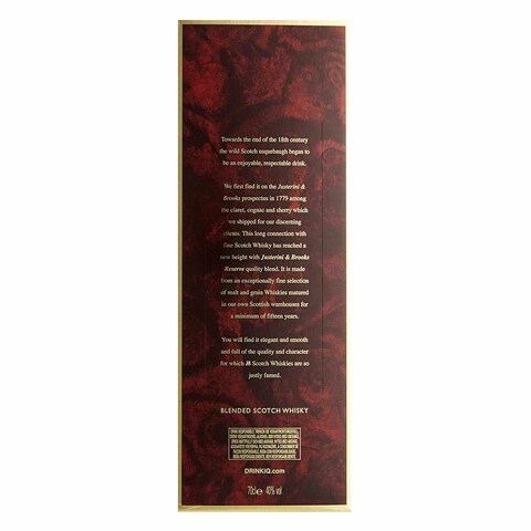 Justerini &amp; Brooks Reserve 15 Year Old Blended Scotch Whisky 700ml