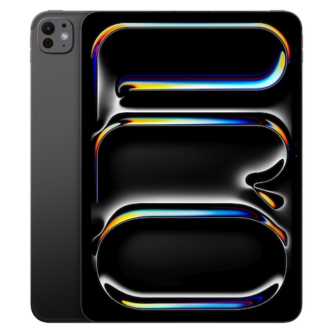 Apple iPad Pro Tablet, 512GB, Space Black, 12 MP Camera, 13 Inch Screen Size, Standard Glass, Wi-Fi + Cellular