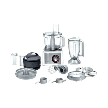 Bosch MultiTalent 8 Food Processor MC812S734G, 2.4 L, 1200 W, Pulse Function, White