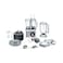 Bosch MultiTalent 8 Food Processor MC812S734G, 2.4 L, 1200 W, Pulse Function, White