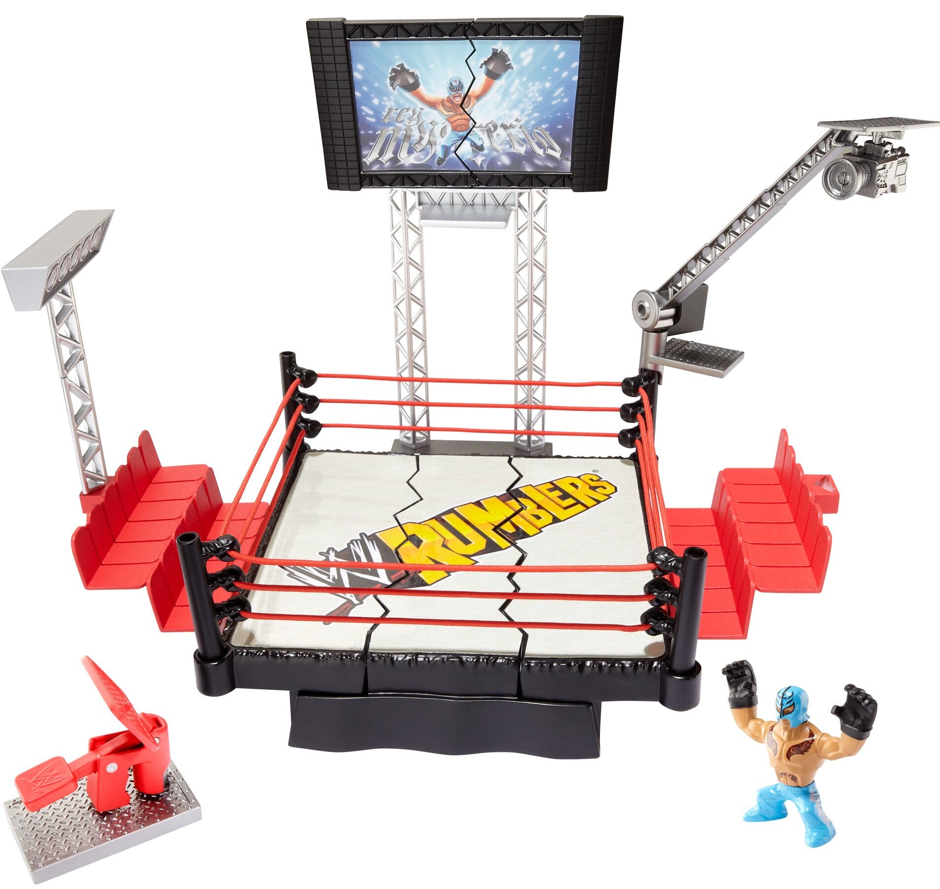 Buy WWE Rumblers Rampage Devastadium Playset Online | Carrefour UAE