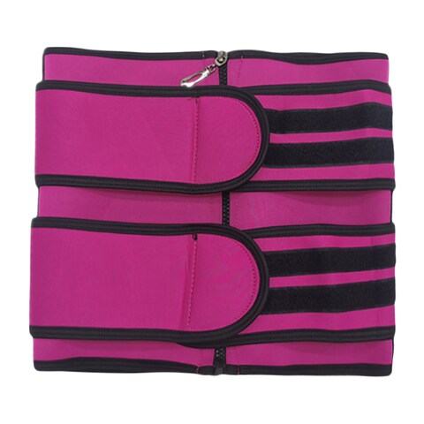 Generic-Rose Waist Trainer Belt Corset for Women Weight Loss Body Shaper Belt Tummy Slimming Belt Cincher-X-Large
