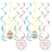 Easter&Spring Clip Strip Deco Dlx Dizzy Danglers 7in And 5i