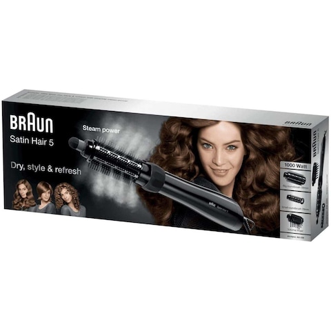 Braun Satin Hair 1 Airstyler AS 110 Big &amp; Small BrushVolumizer 400 Watt Dry &amp; Style 2 Temperature Settings