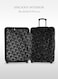 2-Pieces Hardside Travel Trolley Luggage Set Grey 20/28 New