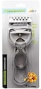 Simple and Long Lasting Stainless Steel, All Purpose Peeler, Convenient Kitchen Tool Item (Pack of 2 Units).