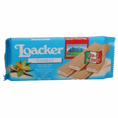Loacker Wafer with Vanilla - 90 gm