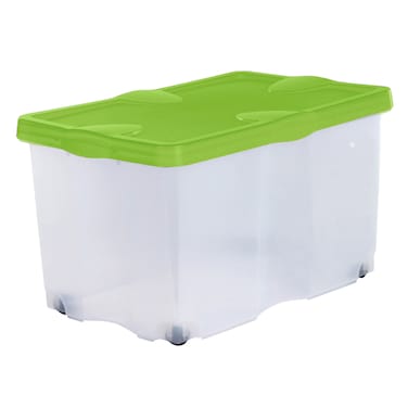 Okt Storage Box With Wheels 62L