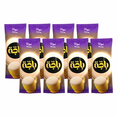 باجة قهوة موكا سريعة التحضير 23 جرام × عبوة من 8 قطع