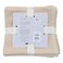 LA Collection 550 GSM Cotton Face Towels Light Beige 30x30cm 4 PCS